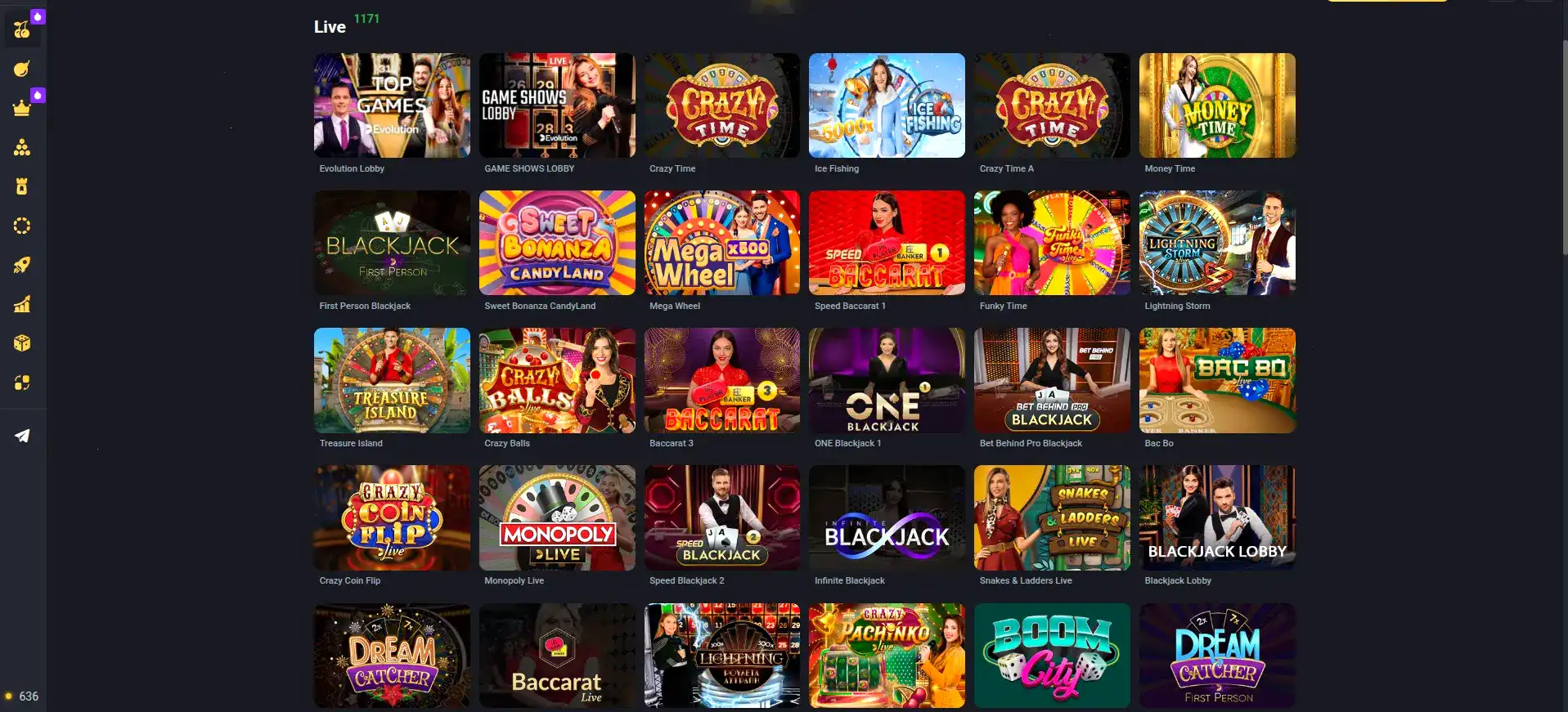 Игровой интерфейс слотов в казино Мотор